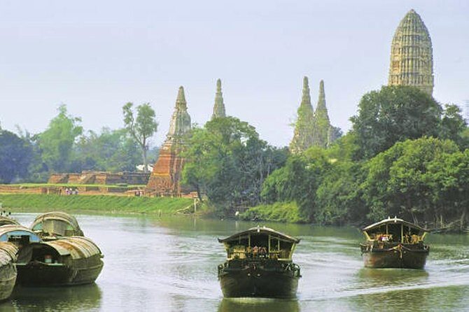 Ancient Wonders of Ayutthaya with Return Scenic River Cruise - Wat Phutthaisawan, Wat Mahathat, Wat Phra Sri Sanphet: Your Temple Block in Ayutthaya