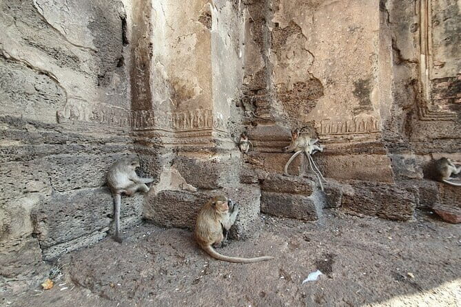 Bangkok to Ayutthaya Lopburi Monkey Temple, Largest Buddha Tour - Ayutthaya start: Wat Mahathat and the prang ruins
