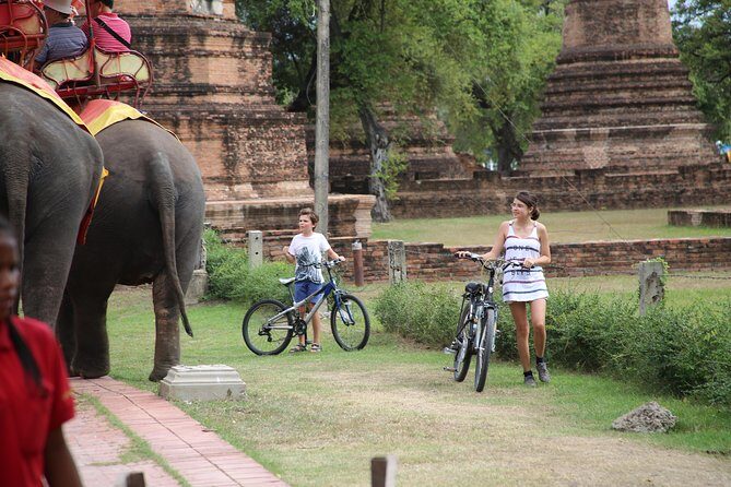 Colors of Ayutthaya Full-Day Bike Tour - Meeting point and the start in the Ayutthaya branch area