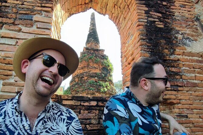 Private Tour to Ayutthaya, World Heritage Site with Boat Tour - Stop 1: Wat Yai Chai Mongkhon and the UNESCO stupa vibe