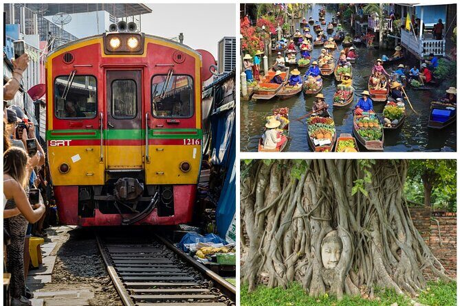 Private Tour to Railway Market Floating Market and Ayutthaya - A One-Day Hits Checklist (Without Racing on Your Own)